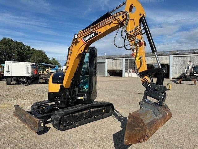 2023 Sany SY 50U mini excavator, side view 2023 Sany SY 50U mini excavator, side view