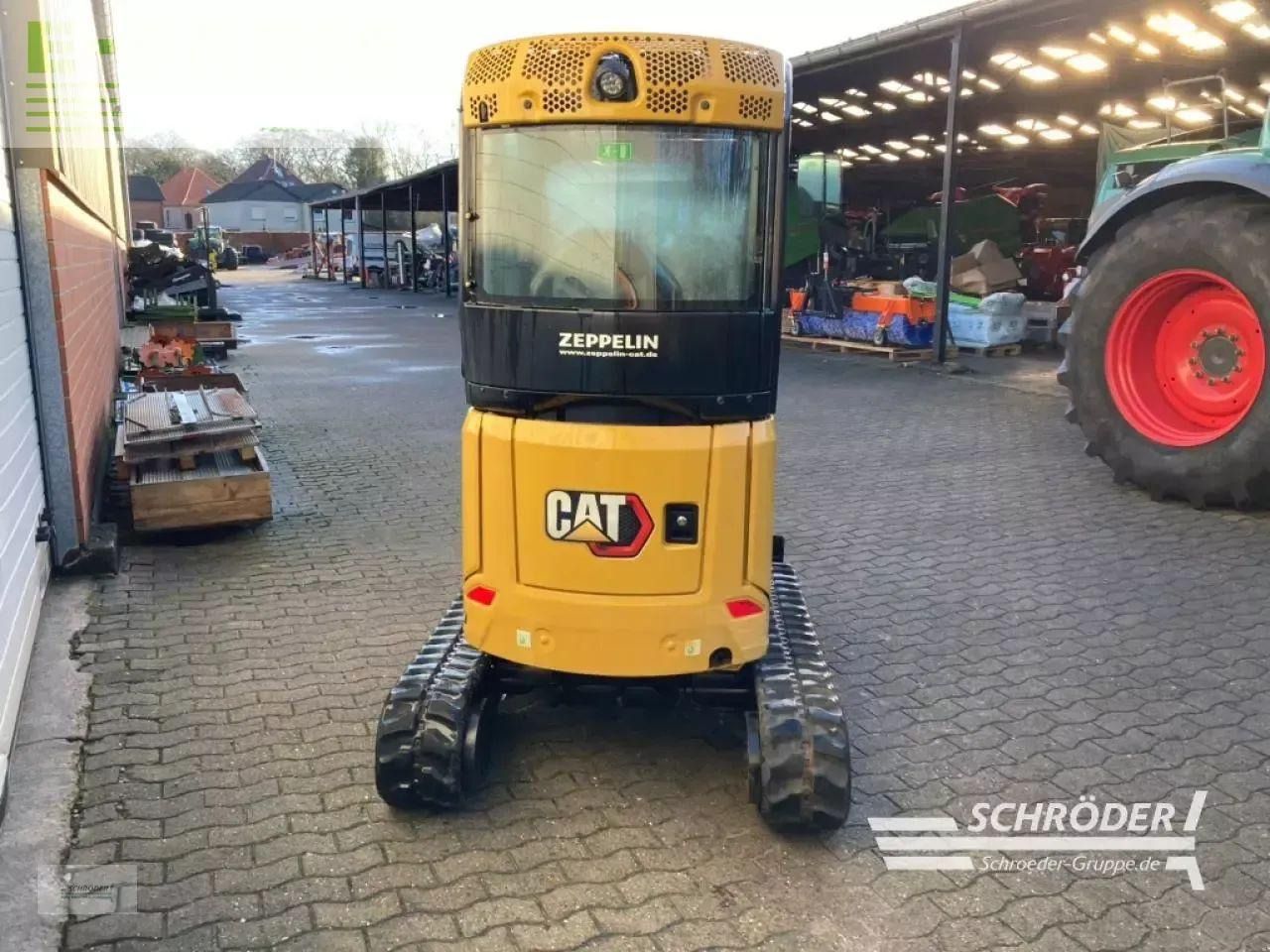2021 Caterpillar 302CR mini excavator, rear view 2021 Caterpillar 302CR mini excavator, rear view