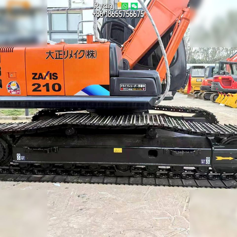 2019 Hitachi Zaxis 210 crawler excavator side view