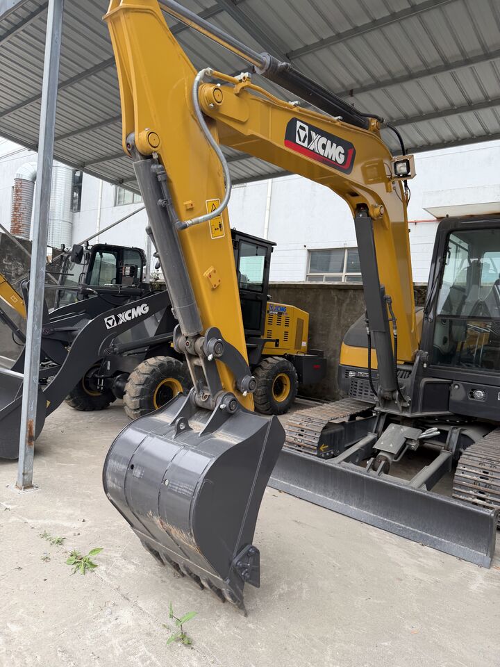 2026 XCMG XE60GA crawler excavator, front three-quarter view