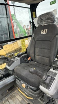 2022 Caterpillar 306CR NEXT GEN mini excavator interior view
