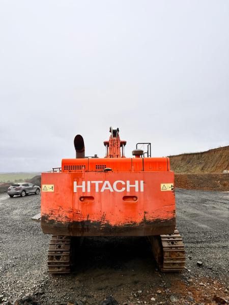 2014 Hitachi ZX870 LCR-5B crawler excavator, rear view
