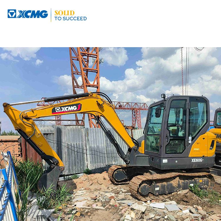 2024 XCMG XE60G crawler excavator, side view 2024 XCMG XE60G crawler excavator, side view