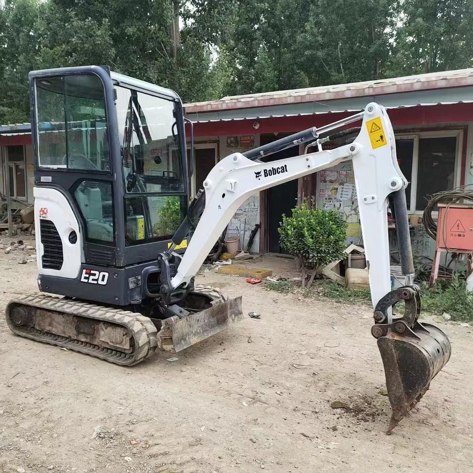 2023 Bobcat E20 mini excavator, side view 2023 Bobcat E20 mini excavator, side view