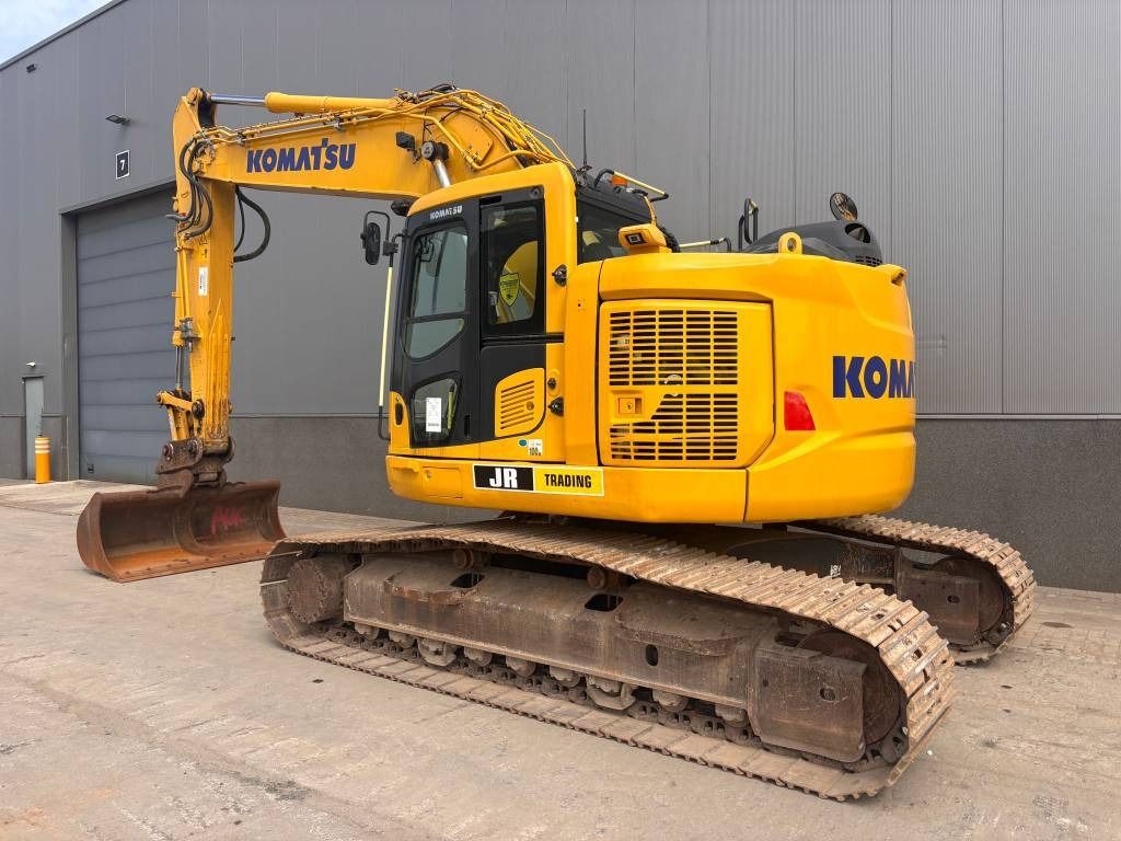 2020 Komatsu PC228USLC-11 crawler excavator, rear three-quarter view 2020 Komatsu PC228USLC-11 crawler excavator, rear three-quarter view