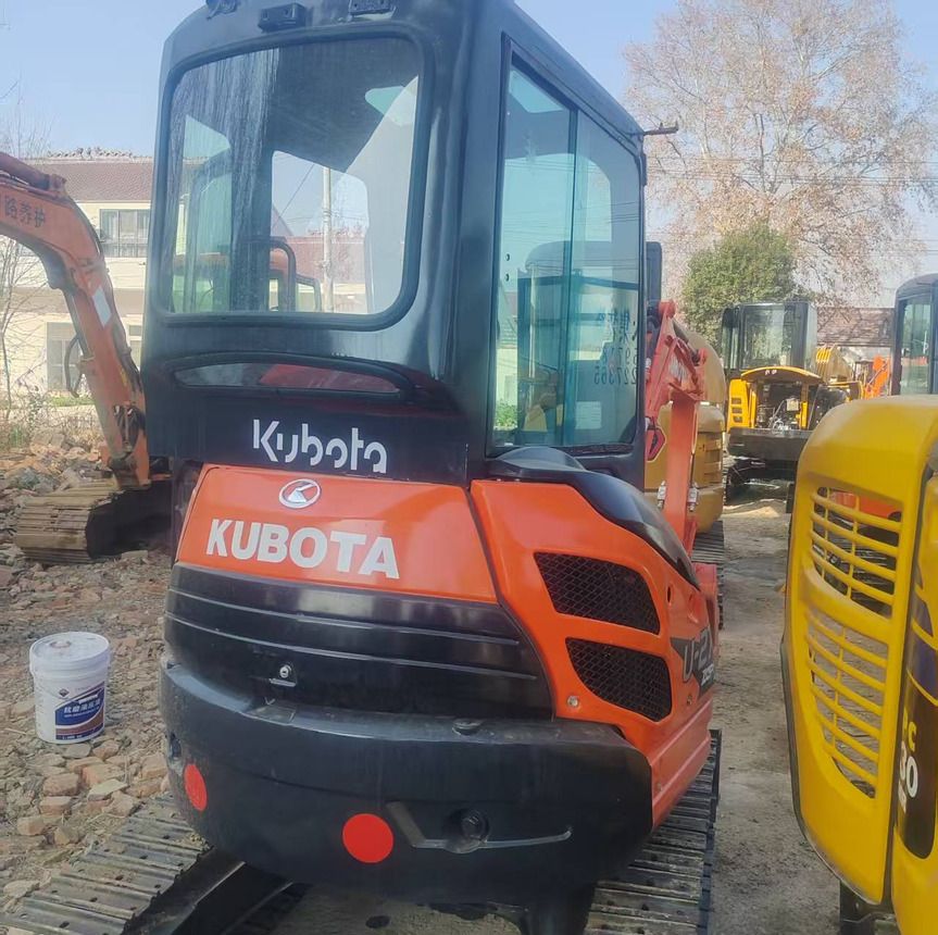 2022 Kubota U27 mini excavator, rear view 2022 Kubota U27 mini excavator, rear view