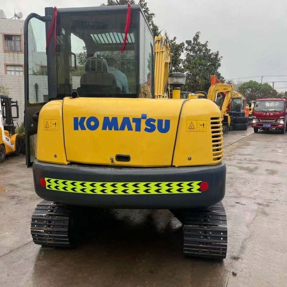 2024 Komatsu PC56-7 mini excavator rear view 2024 Komatsu PC56-7 mini excavator rear view