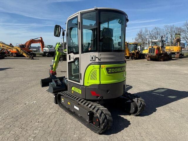 2025 Zoomlion ZE27GU mini excavator rear three-quarter view