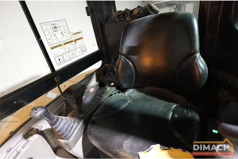 2011 Hyundai ROBEX35Z-9 mini excavator interior view