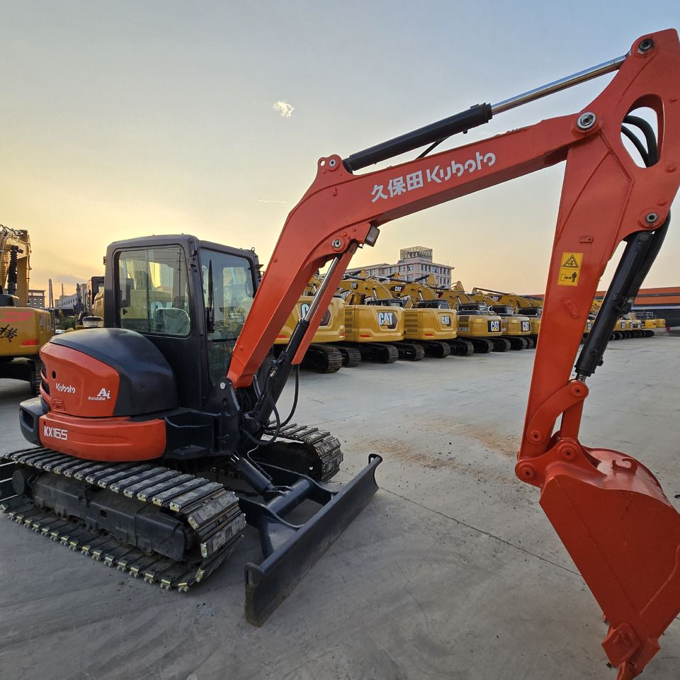 2023 Kubota KX165 mini excavator, side view