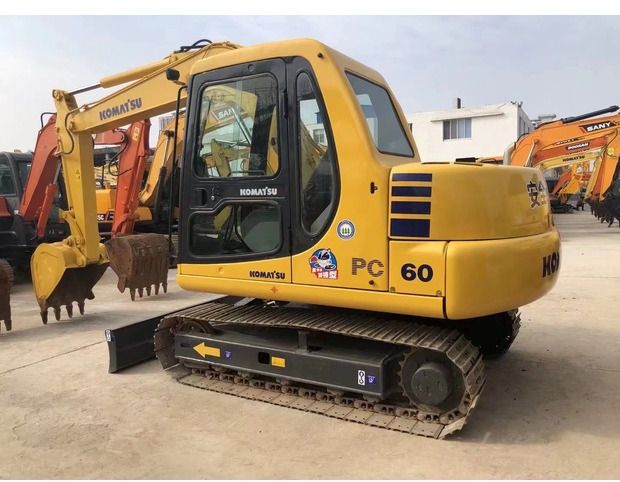 2020 Komatsu PC60 mini excavator, side view 2020 Komatsu PC60 mini excavator, side view