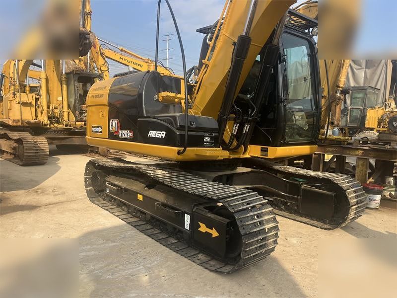 2022 Caterpillar 312D2 GC crawler excavator, side view