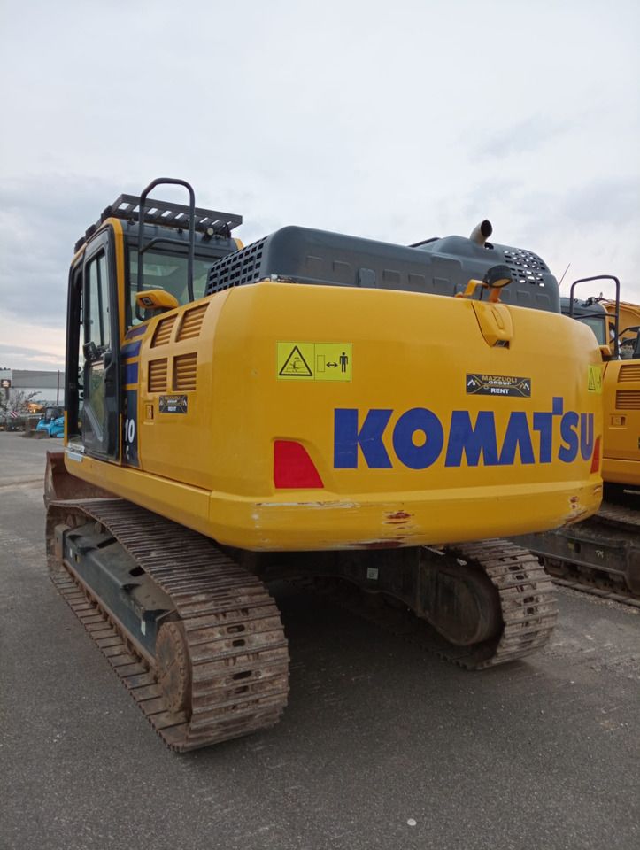 2022 Komatsu PC210 NLC-11 excavator rear view