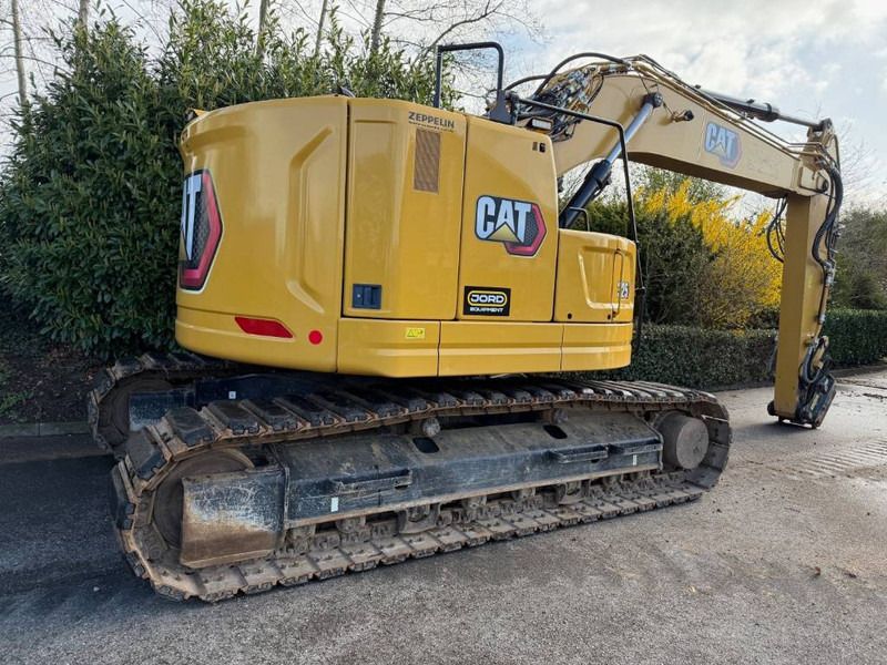 2020 Caterpillar 325-07A crawler excavator, rear three-quarter view 2020 Caterpillar 325-07A crawler excavator, rear three-quarter view