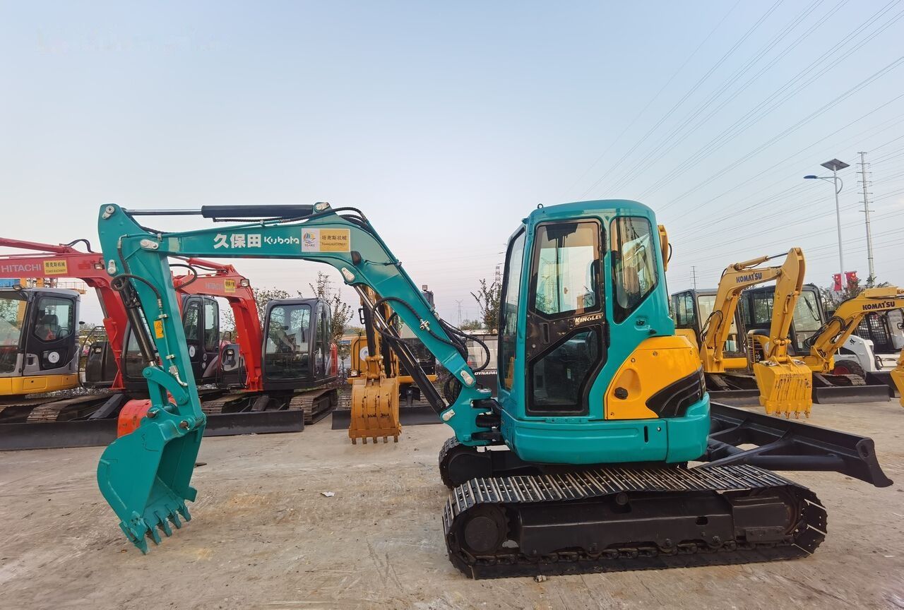 2019 Kubota KX155 mini excavator, side view