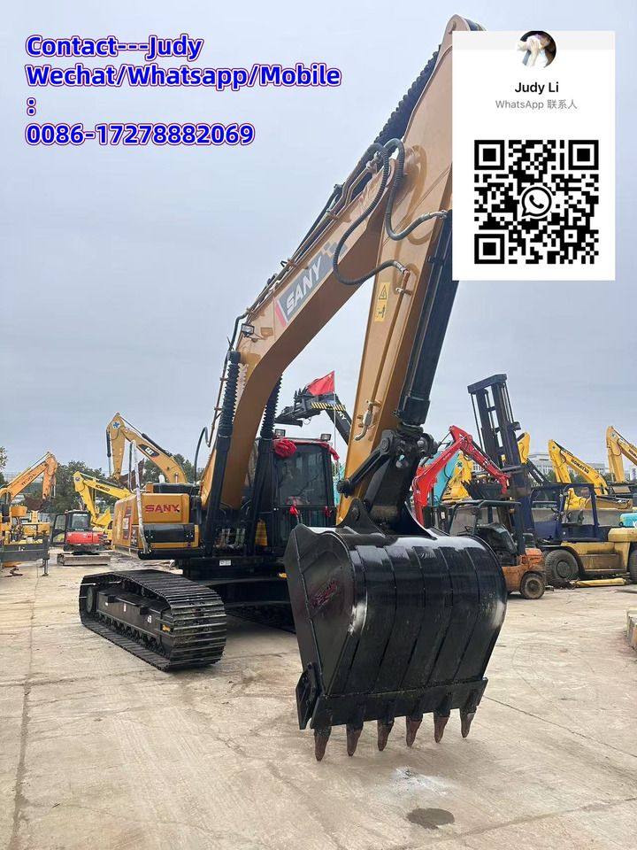 2024 Sany SY235 crawler excavator, front three-quarter view 2024 Sany SY235 crawler excavator, front three-quarter view