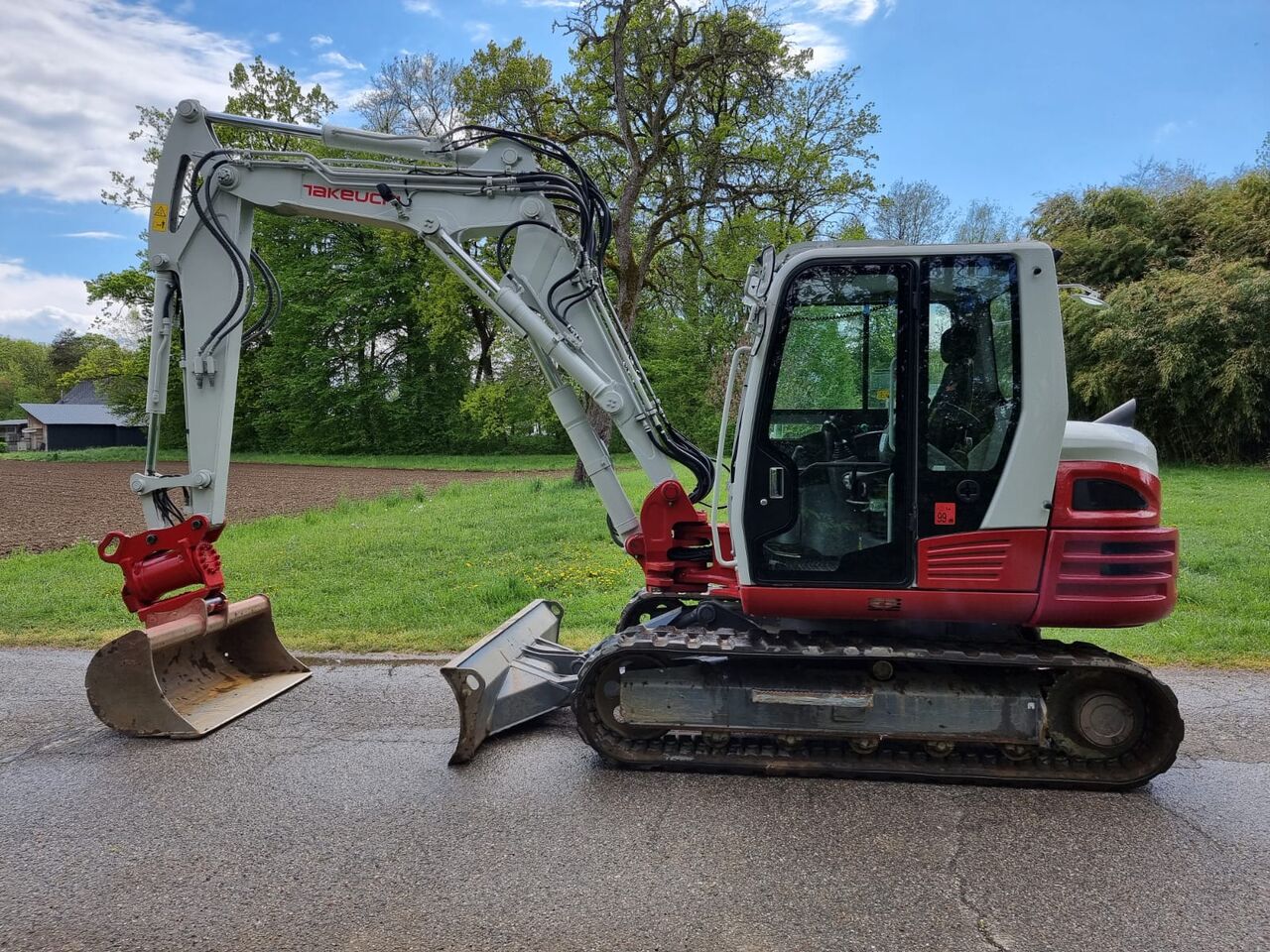 2022 Takeuchi TB290-2 mini excavator side view