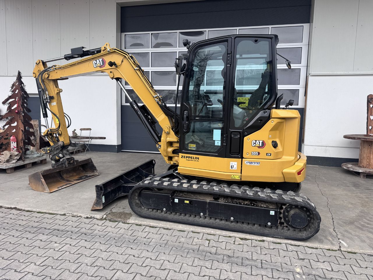 2024 Caterpillar 305 CR mini excavator, side profile view 2024 Caterpillar 305 CR mini excavator, side profile view