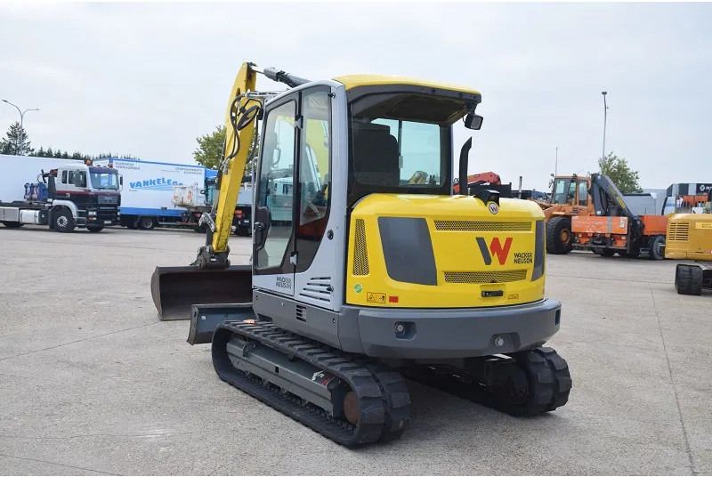 2018 Wacker Neuson ET65 mini excavator, rear three-quarter view