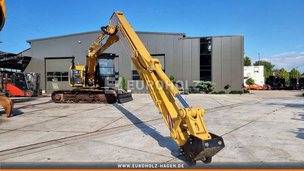 2016 Caterpillar 312EL crawler excavator, long-reach front view