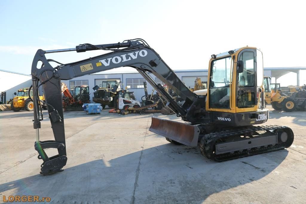 2010 Volvo ECR88 PLUS mini excavator, side view 2010 Volvo ECR88 PLUS mini excavator, side view
