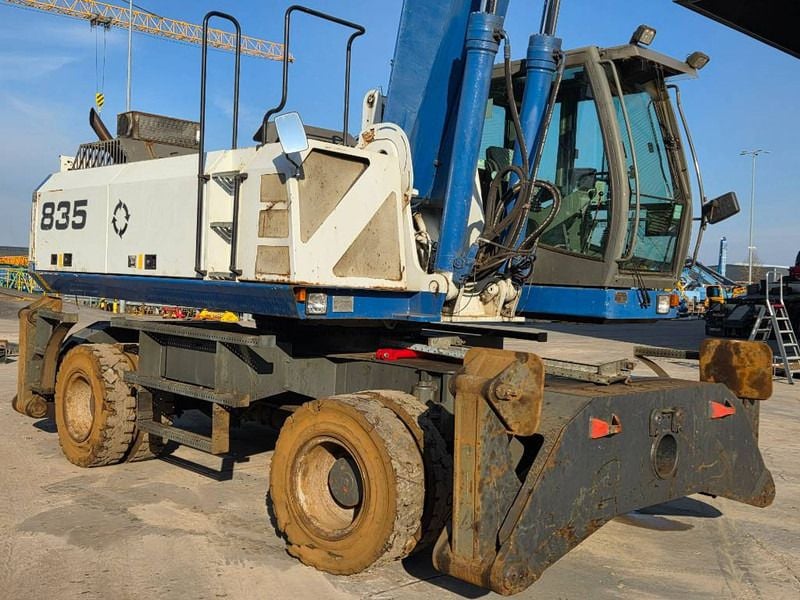 2005 Sennebogen 835M material handler, side view
