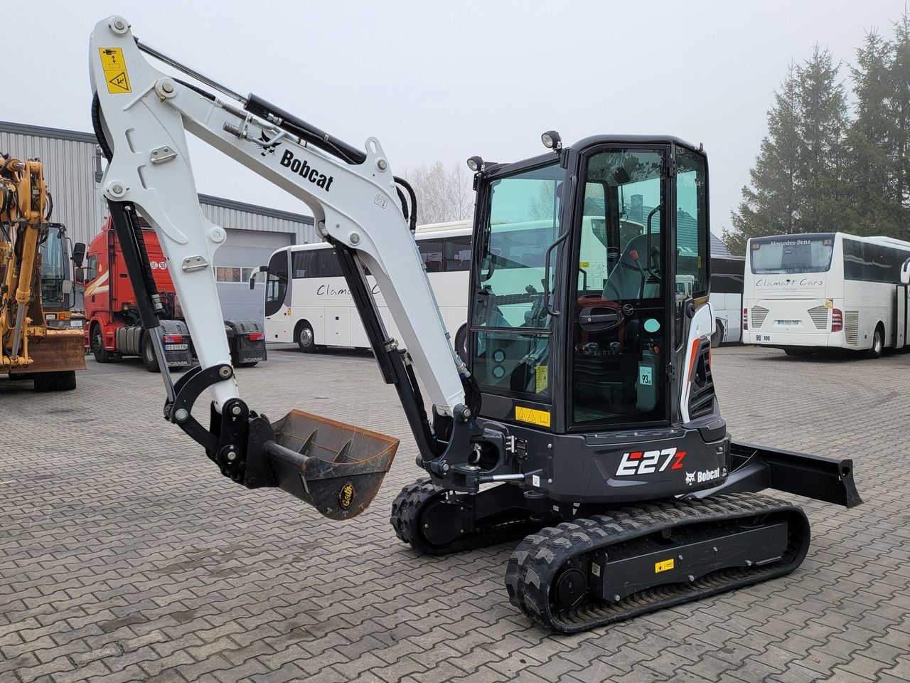 2022 Bobcat E27Z crawler excavator, side view