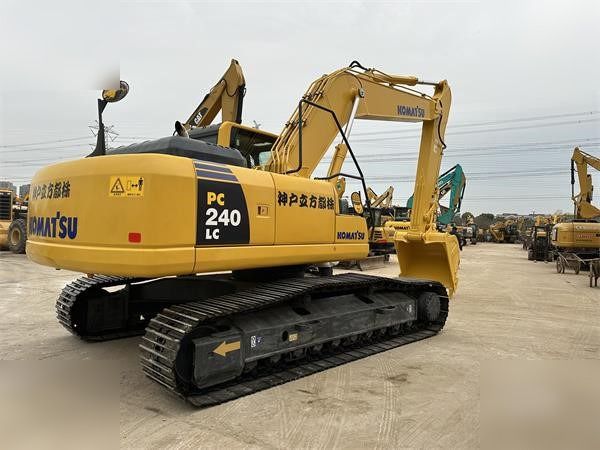 2021 Komatsu PC240LC-8 crawler excavator rear three-quarter view