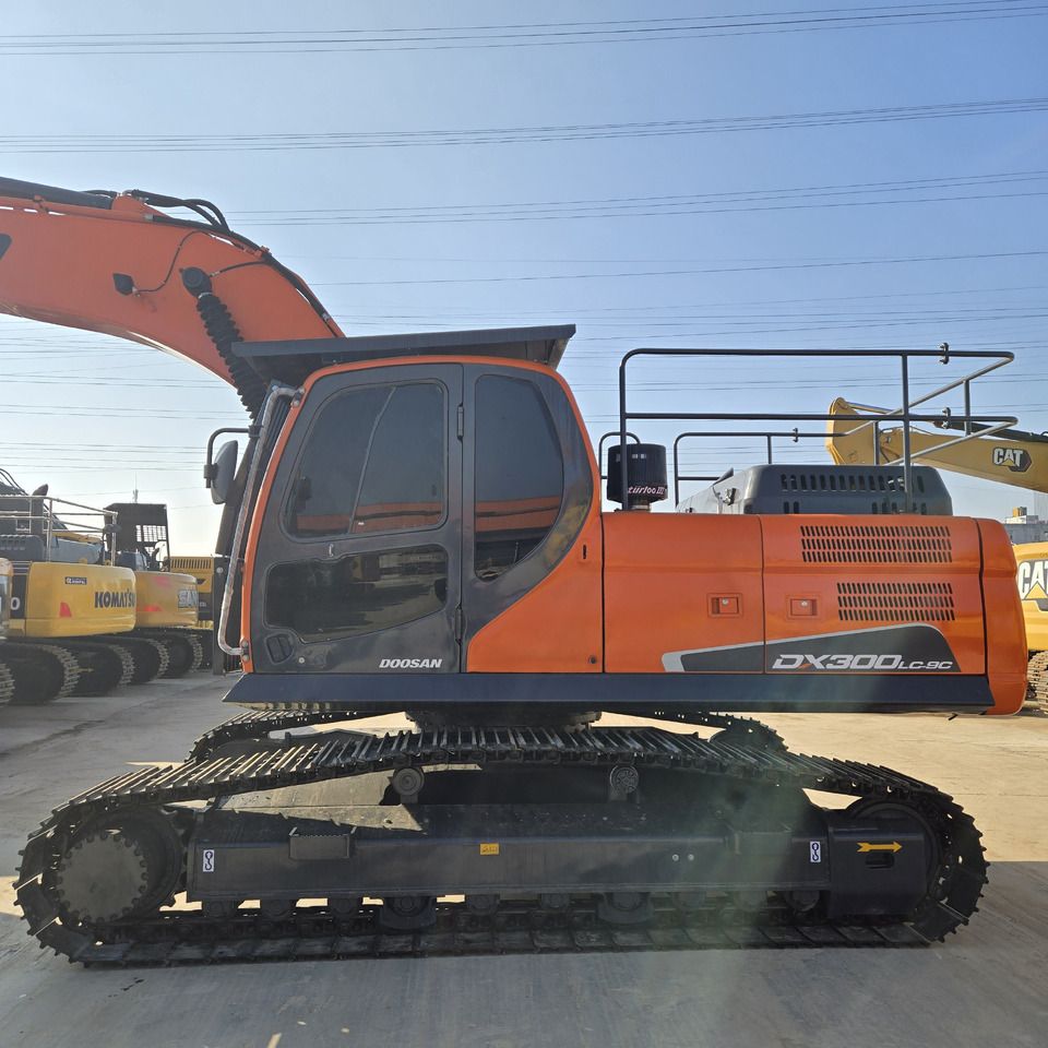 2024 Doosan DX300LC-9C crawler excavator, side view