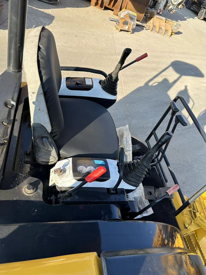 2015 Komatsu PC40MR mini excavator operator station view 2015 Komatsu PC40MR mini excavator operator station view