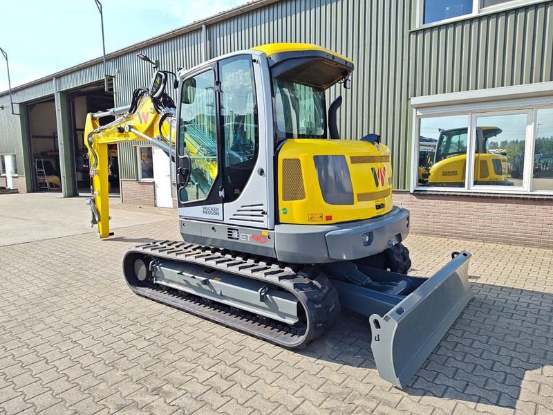 2022 Wacker Neuson ET90 excavator, rear three-quarter view 2022 Wacker Neuson ET90 excavator, rear three-quarter view