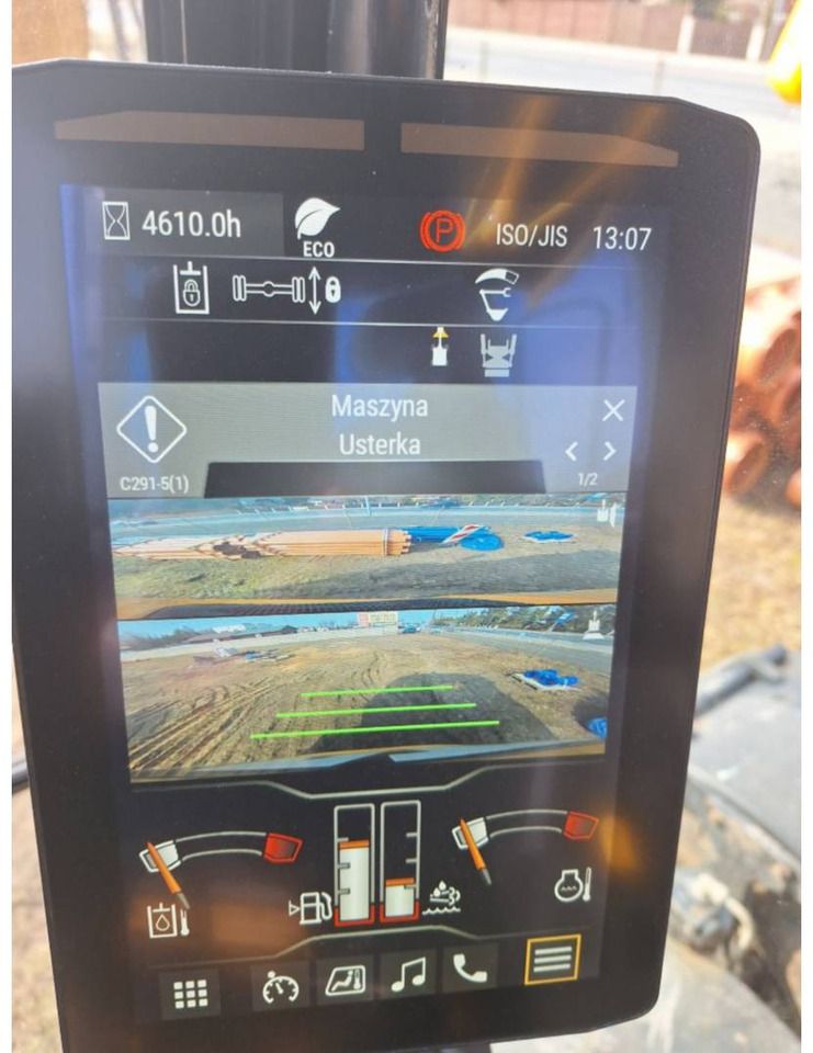 2021 Caterpillar M316 Wheel Excavator interior monitor display 2021 Caterpillar M316 Wheel Excavator interior monitor display