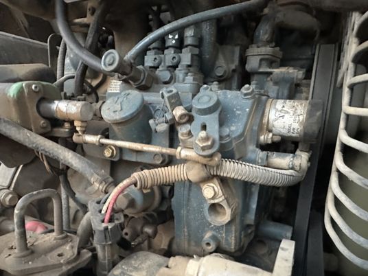 2016 Bobcat E35 mini excavator engine detail 2016 Bobcat E35 mini excavator engine detail