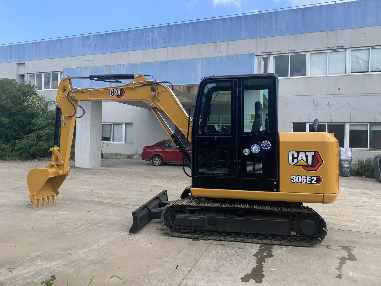 2023 Caterpillar 306E2 mini excavator, side profile view 2023 Caterpillar 306E2 mini excavator, side profile view