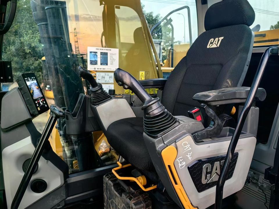 2021 Caterpillar 320 crawler excavator interior cab view 2021 Caterpillar 320 crawler excavator interior cab view
