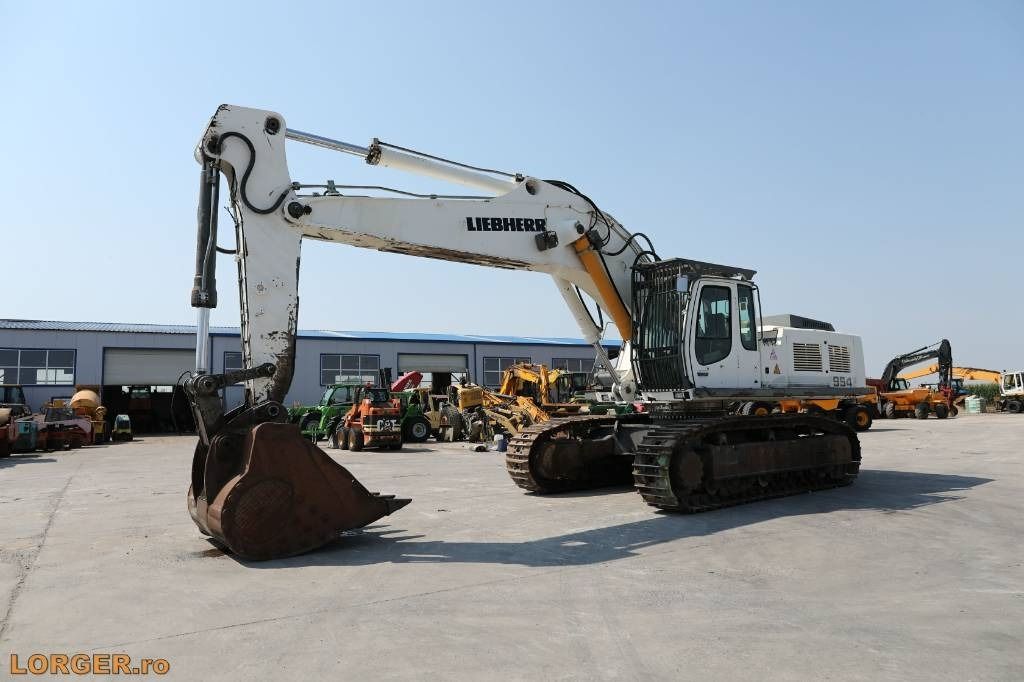 2008 Liebherr R954C SHD crawler excavator side view