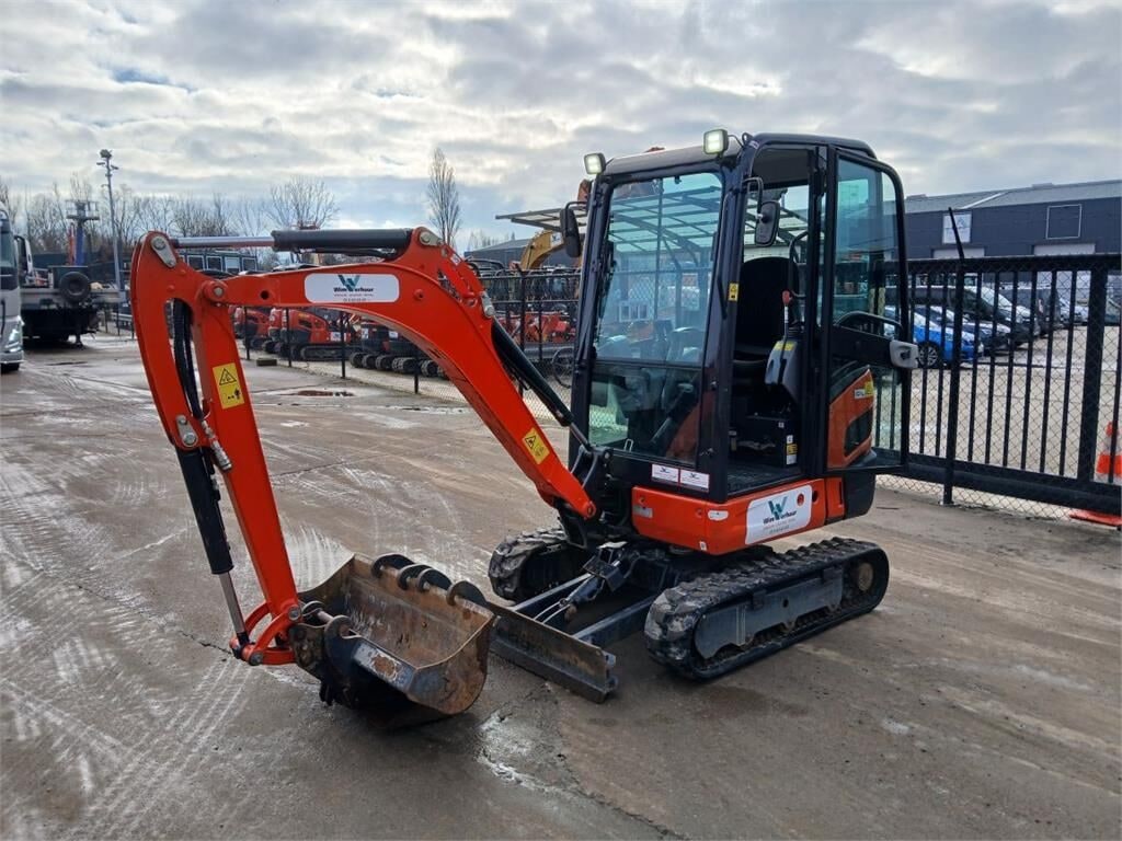 2024 Kubota KX019-4 mini excavator, side view