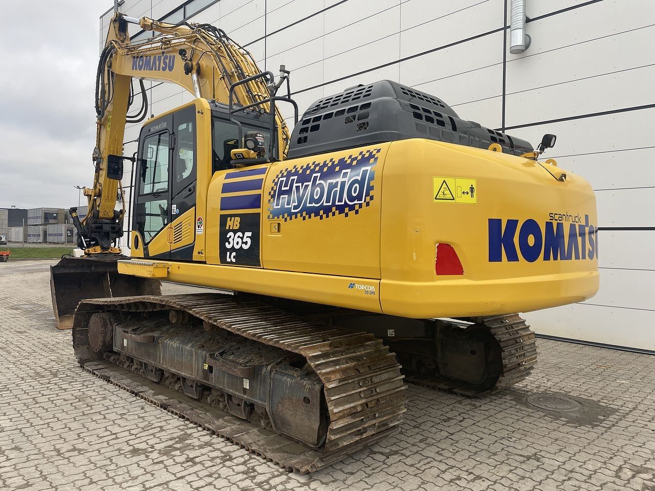 2024 Komatsu HB365LC-3EO crawler excavator, rear three-quarter view 2024 Komatsu HB365LC-3EO crawler excavator, rear three-quarter view