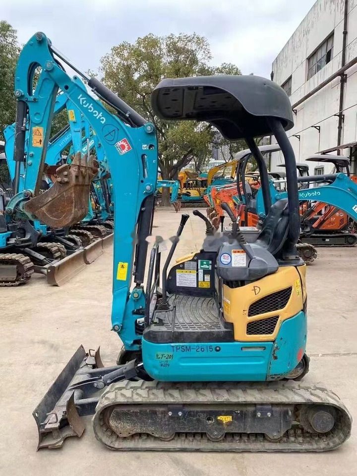 2021 Kubota U17 mini excavator, side view 2021 Kubota U17 mini excavator, side view