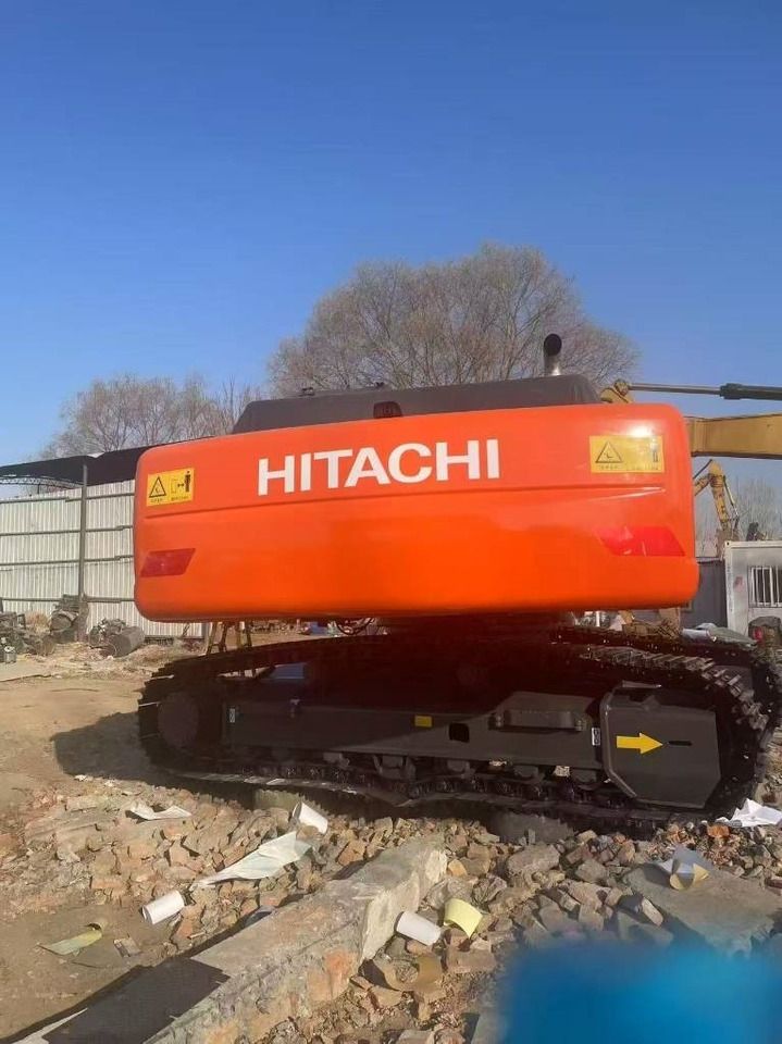 2024 Hitachi ZX350 crawler excavator rear view