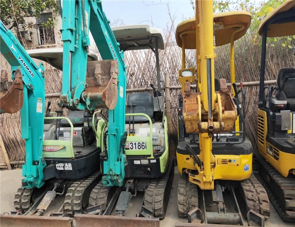 2023 Yanmar VIO 17 mini excavator front view 2023 Yanmar VIO 17 mini excavator front view