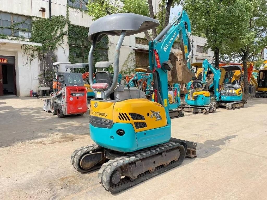 2024 Kubota U17 mini excavator, rear three-quarter view 2024 Kubota U17 mini excavator, rear three-quarter view