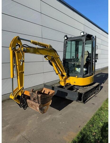 2017 Komatsu PC26MR-3 mini excavator, side view