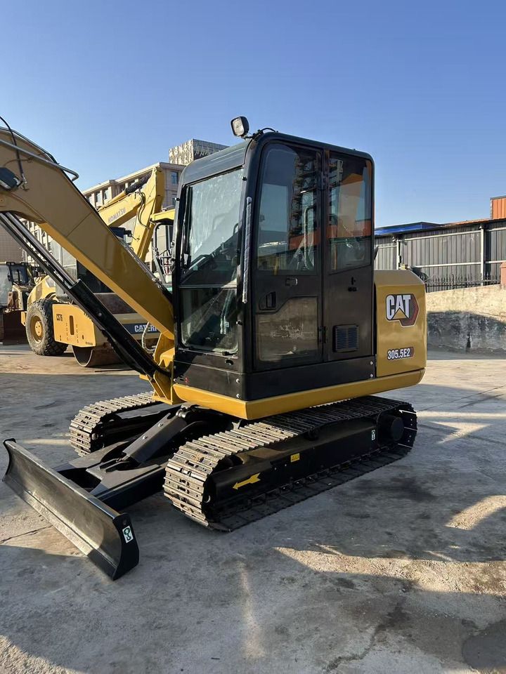2024 Caterpillar 305.5E2 mini excavator, side view 2024 Caterpillar 305.5E2 mini excavator, side view
