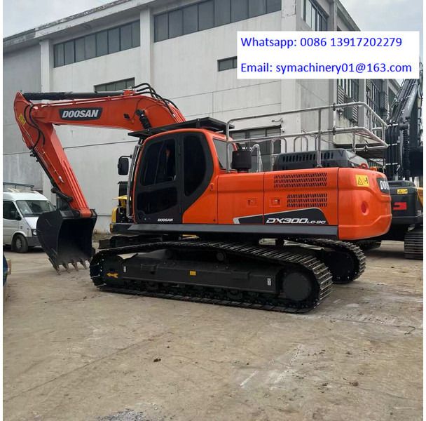 2024 Doosan DX300LC-9C crawler excavator, side view 2024 Doosan DX300LC-9C crawler excavator, side view