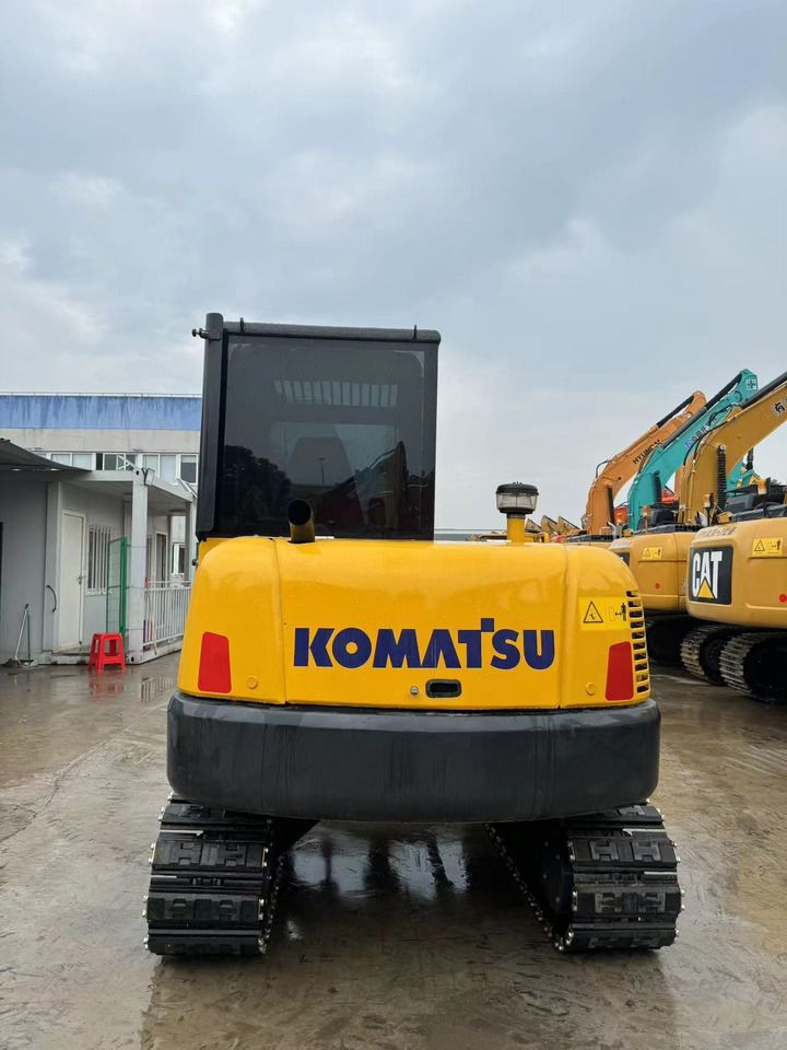 2022 Komatsu PC55 crawler excavator rear view