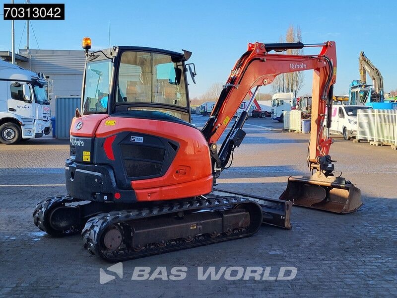 2020 Kubota U56-5 mini excavator rear view 2020 Kubota U56-5 mini excavator rear view