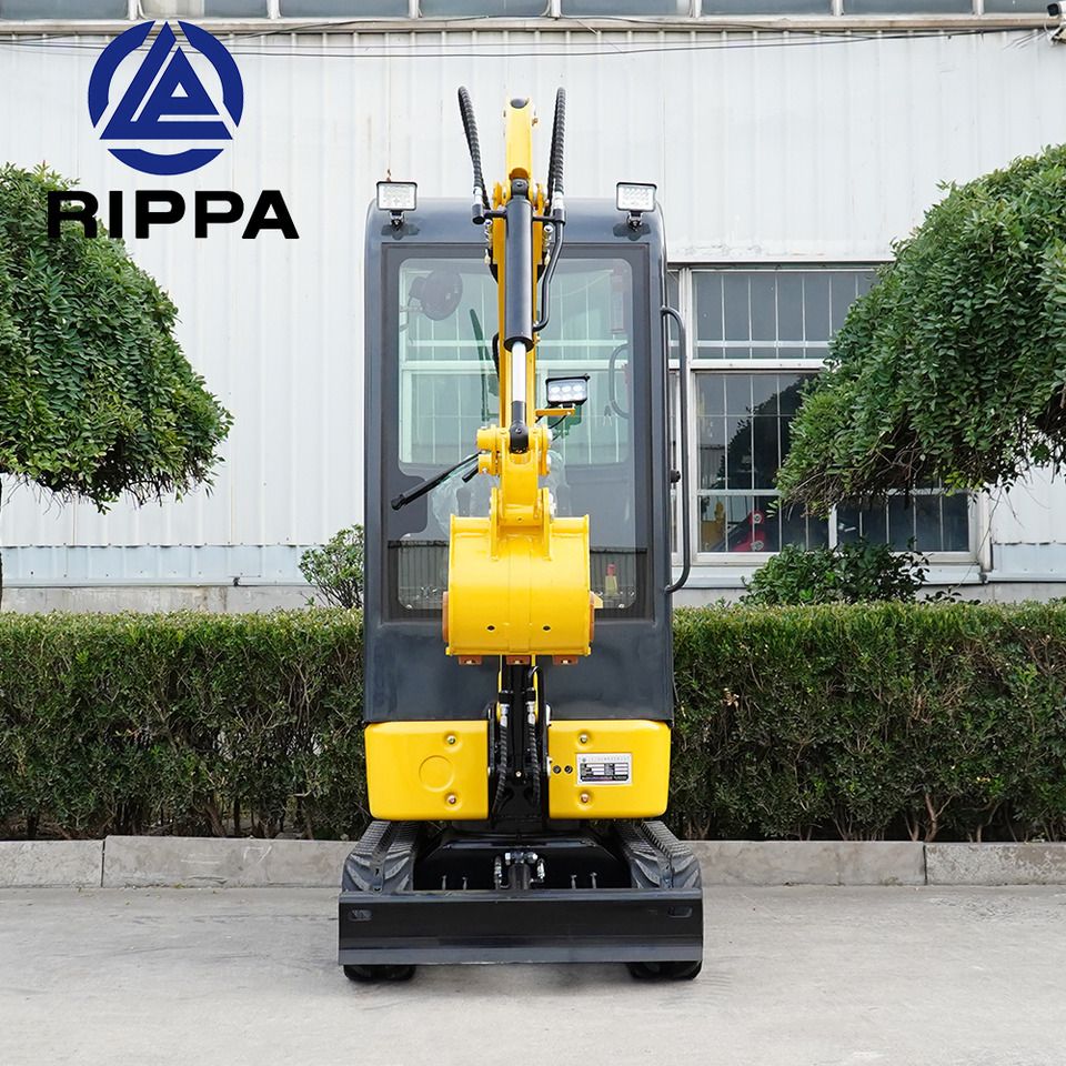2026 Rippa R319 mini excavator, front view 2026 Rippa R319 mini excavator, front view