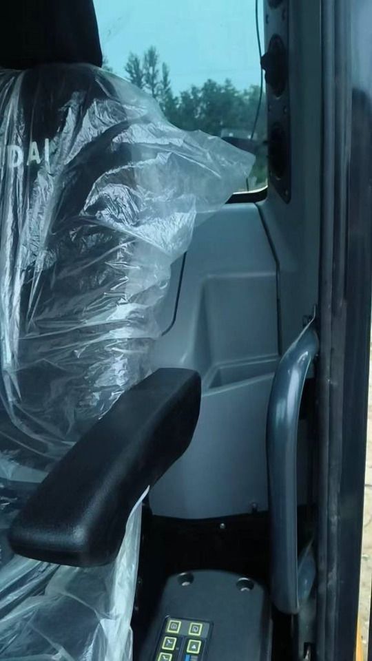 2024 Hyundai HX220S crawler excavator interior cab view 2024 Hyundai HX220S crawler excavator interior cab view