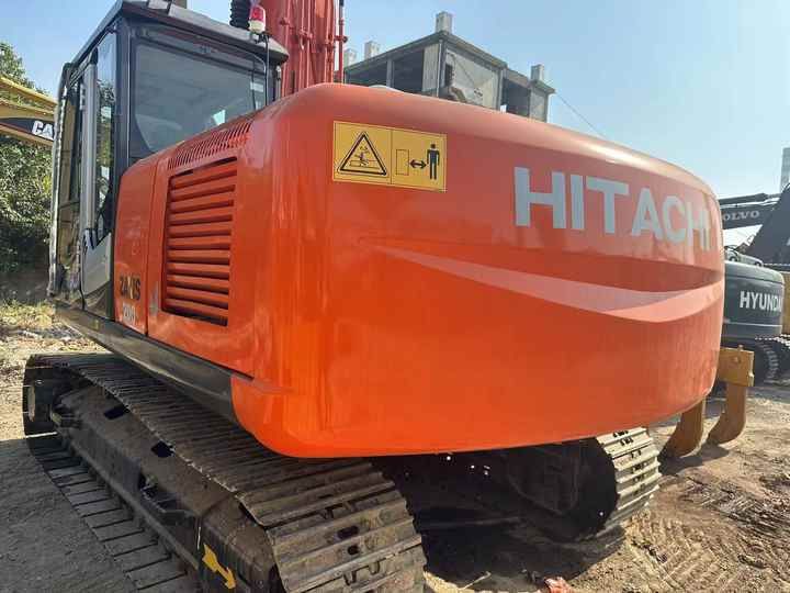 2020 Hitachi ZX200-3 crawler excavator, rear three-quarter view
